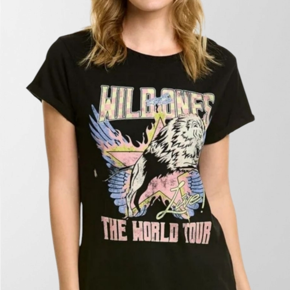 New Recycled Karma The Wild Ones Graphic Tee